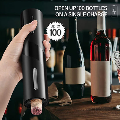 Electric Wine Bottle Opener Kit